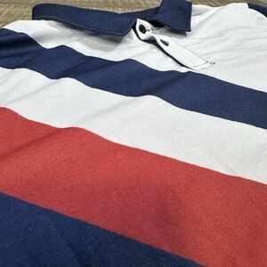 SHEIN‎ Polo Short Sleeve Flag Independence Day Mens 3XL Holiday
